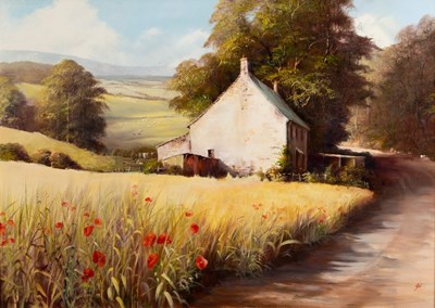 Lot 380 - Jan Whitton/Afternoon in June/signed with...