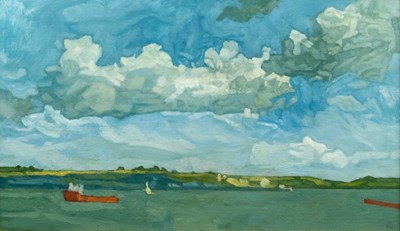 Lot 394 - Francis Hewlett (British 1930-2012)/Red...