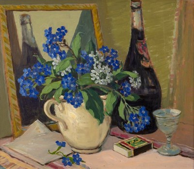Lot 417 - 20th Century/Still Life with Jug of...