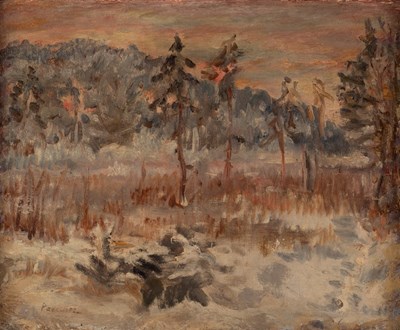 Lot 432 - Kazimierz Pacewicz (1895-1974)/Snowy...