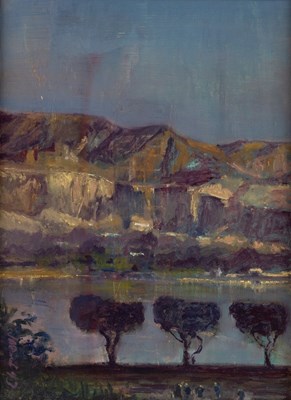 Lot 439 - J A Paul (20th Century)/Temple of Hatshepsut,...