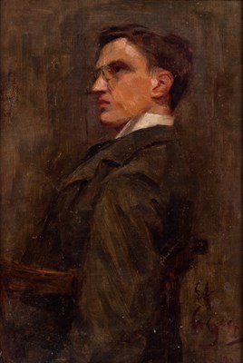 Lot 446 - Emily A Gregreen/Portrait of a...