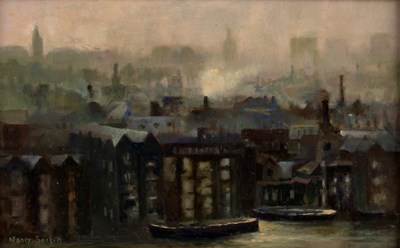 Lot 448 - Nancy Bastin (20th Century)/Thameside...