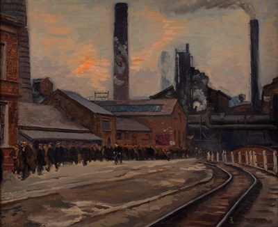 Lot 454 - David Louis Ghilchik (1892-1970)/End of the...