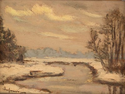 Lot 459 - 20th Century/Country Scene in...