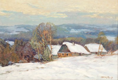 Lot 470 - Zdenek Nemastil (1879-1942)/Winter...