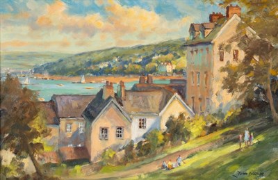 Lot 472 - John Neale (Contemporary)/View Of Salcombe/oil...