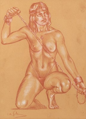 Lot 485 - Ian Norbury (born 1948)/Slave Girl/design for...