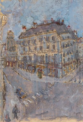 Lot 491 - Adrian Ryan (1920-1988)/Paris Street/signed...