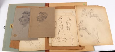 Lot 524 - William Strang (1859-1921)/Seven pencil...