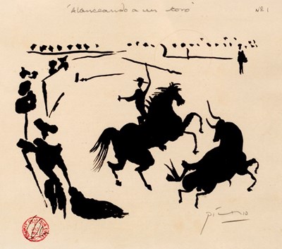 Lot 561 - After Pablo Picasso (1881-1973)/Alceando a un...