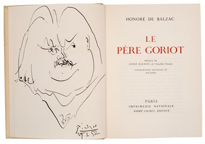 Lot 563 - Pablo Picasso (1881-1973)/Illustrated title...