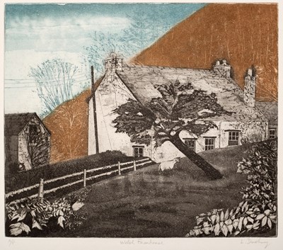 Lot 587 - Leslie Duxbury (1921-2001)/Welsh Farmhouse/two...