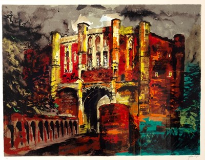 Lot 598 - John Piper (1903-1992)/Thornton Abbey Gateway...