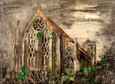 Lot 604 - John Piper (1903-1992)/Dorchester Abbey/offset...