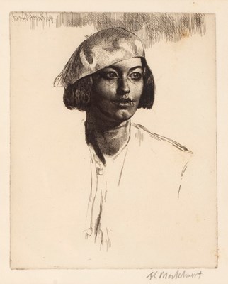 Lot 608 - Gerald Leslie Brockhurst (1890-1978)/Chiquita...