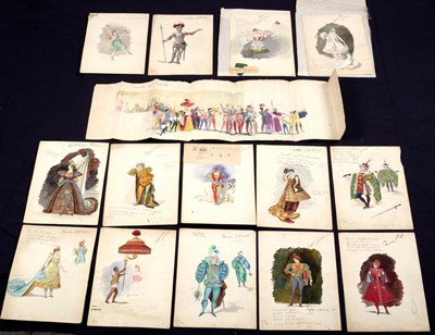 Lot 641 - 20th Century/Fashion Designs/a folio of...
