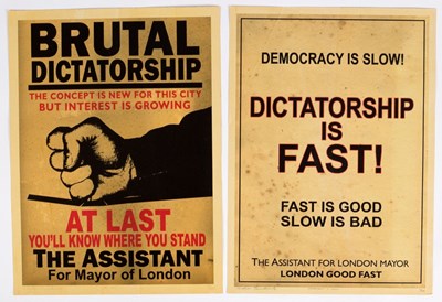 Lot 674 - Abraham Thunderwolf/Democracy is Slow/limited...