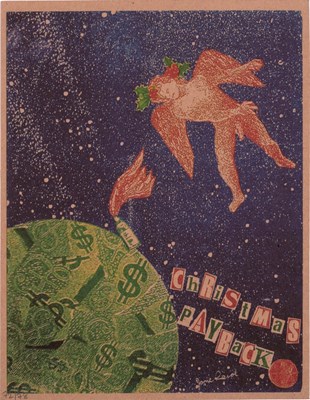 Lot 744 - Jamie Reid (British, born 1947)/Christmas...
