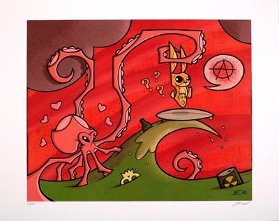 Lot 747 - Joe Ledbetter AKA J.LED/Post-Apocalyptic Surf...