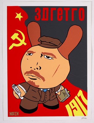 Lot 752 - Frank Kozik (American, born 1962)/Lenin 1917...