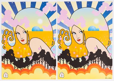 Lot 757 - Paris Hair/woman with blonde hair turning into...