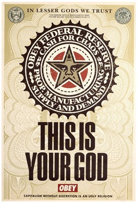 Lot 764 - Obey (Shepard Fairey, American, born...