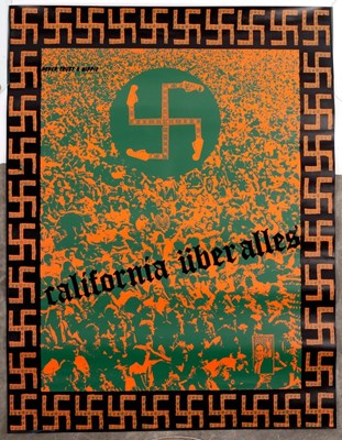 Lot 798 - Dead Kennedys/California Uber Alles/poster,...