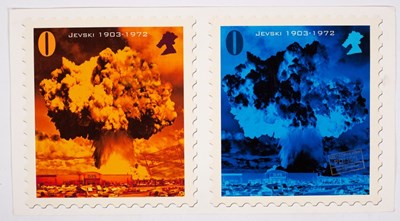 Lot 805 - Jevski (Jimmy Cauty)/Stamps/inscribed Reject...