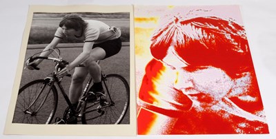 Lot 813 - Silk screen prints of Mick Jagger look-a-like...