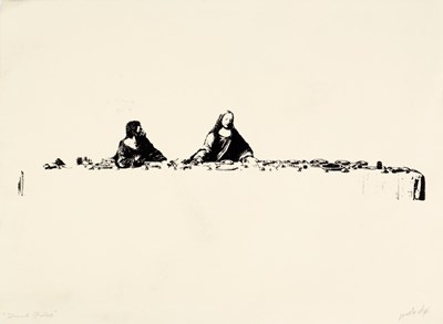 Lot 814 - Judas and Jesus at the Last...