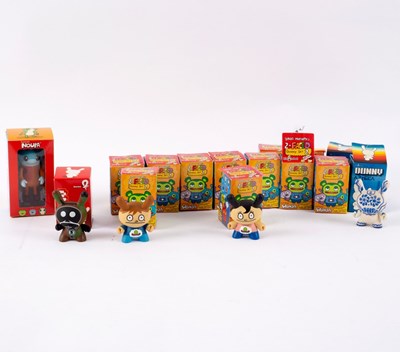 Lot 830 - Fifteen limited edition Kid Robot Dunny series...