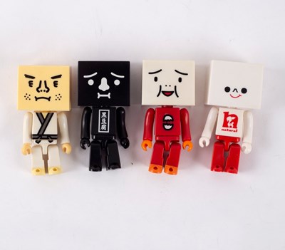 Lot 834 - Ten Kubrik To-Fu Bros and To-Fu Mix boxed toy...