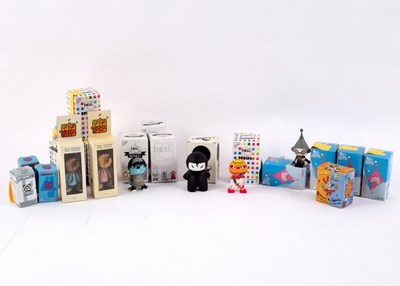 Lot 837 - A quantity of assorted mini figures, including...