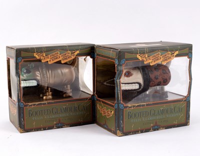 Lot 850 - Scott Musgrove two Booted Glamour Cat figures,...