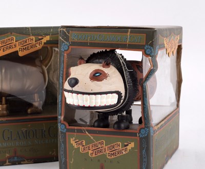Lot 851 - Scott Musgrove two Booted Glamour Cat figures,...