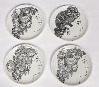Lot 18 - A set of four Fornasetti Milano Le Bellezze...