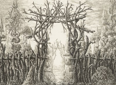 Lot 58 - Francois Houtin (French, born 1950)/'Vue un...