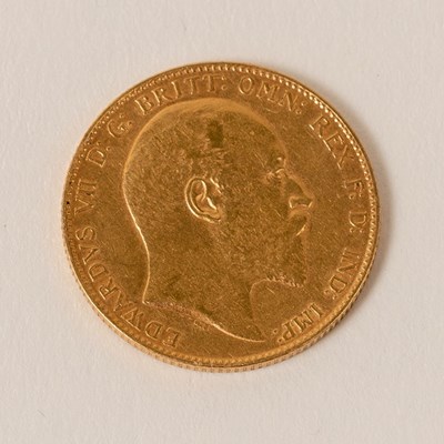 Lot 616 - An Edward VII gold sovereign, Perth 1906