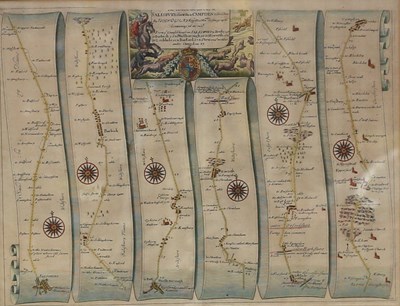 Lot 666 - John Ogilby/The Road from the City of...