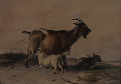 Lot 915 - Thomas Sidney Cooper (1803-1902)/Nanny Goat...