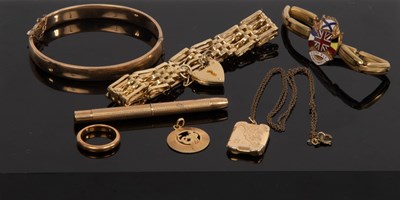 Lot 23 - A 'Kings' motto expanding bracelet, boxed, an...