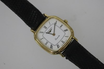 Lot 45 - A lady's Omega 9ct gold cased wristwatch,...