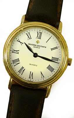 Lot 49 - A lady's Vacheron Constantin 18ct gold cased...