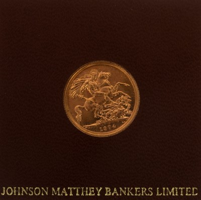 Lot 73 - A gold proof sovereign