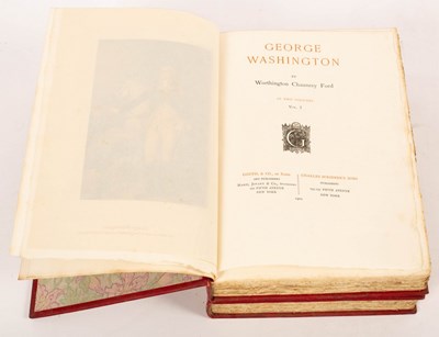 Lot 158 - Ford, Worthington Chauncey. George Washington,...