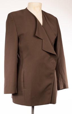 Lot 20 - George Rech, a 'Synonyme' formal taupe wool...