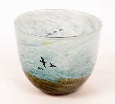 Lot 111 - Kjell Engman for Kosta Boda, a glass vase...