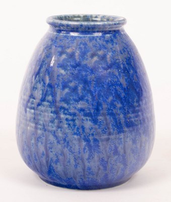 Lot 165 - A Ruskin pottery vase of tapering form with...