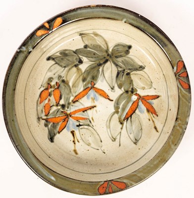 Lot 190 - Colin Kellam (born 1942), a stoneware dish...